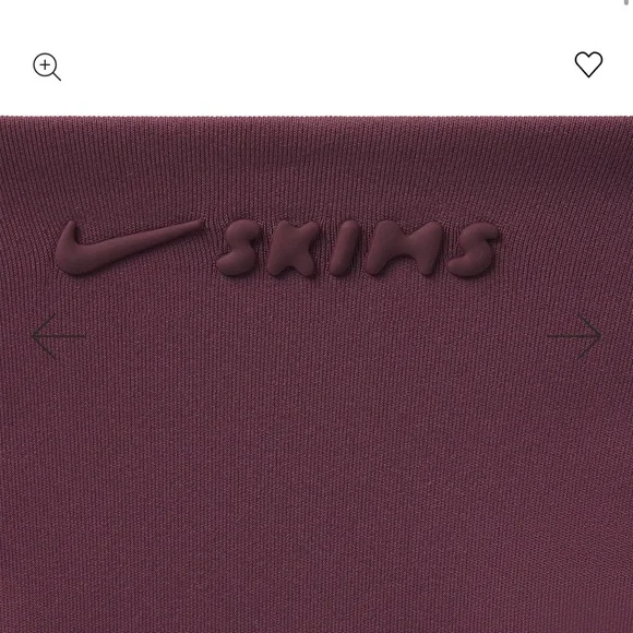 NikeSKIMS NWT Matte 3” Short - Currant